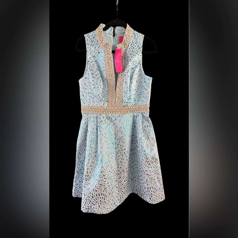 Lilly Pulitzer NWT Franci Dress Bermuda Blue Lagoon
Size 8🦄 - Picture 3 of 12